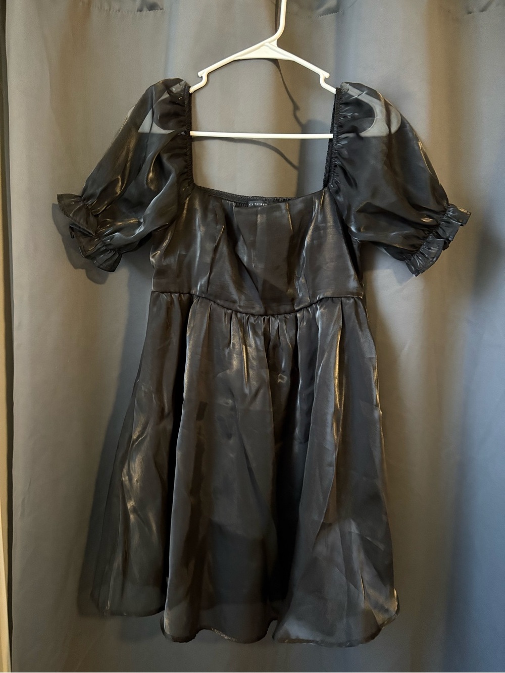 Thirty thirty black babydoll dress large